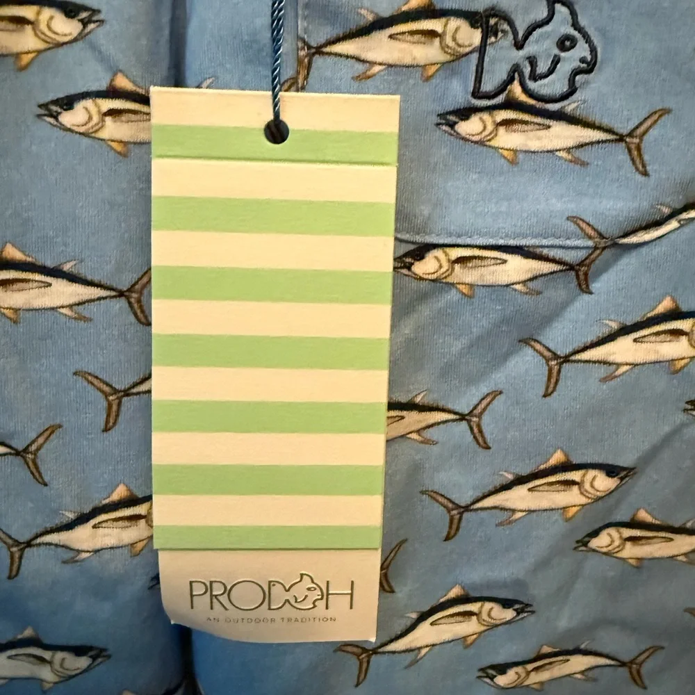 Prodoh Kids Blue Fish Print Pajama Pants
